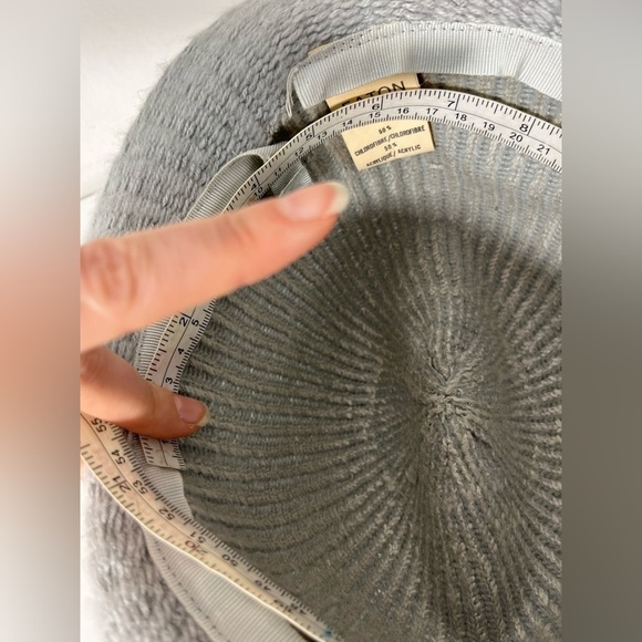 Vintage Eaton’s Fedora Style Hat Grey Made in Italy Womens - Picture 7 of 10
